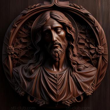 3D model st jesus (STL)